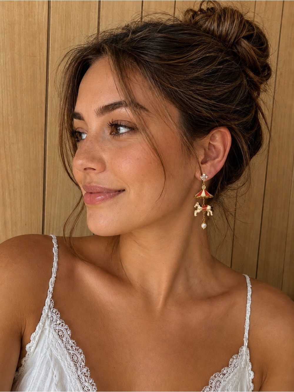Kate Spade horse carousel 🎠 earrings